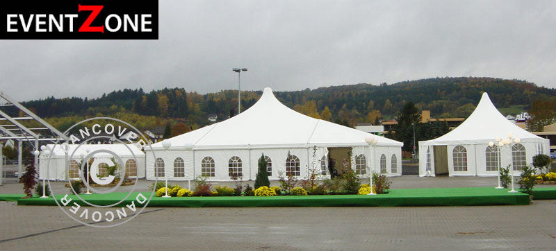 Pagodetelt PRO + 8x8m EventZone