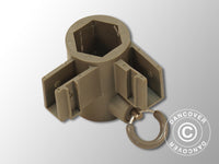 Beslag til hjørnefot, Grå