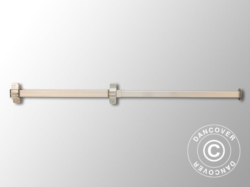 Takstolpe komplett 1,76m, Grå