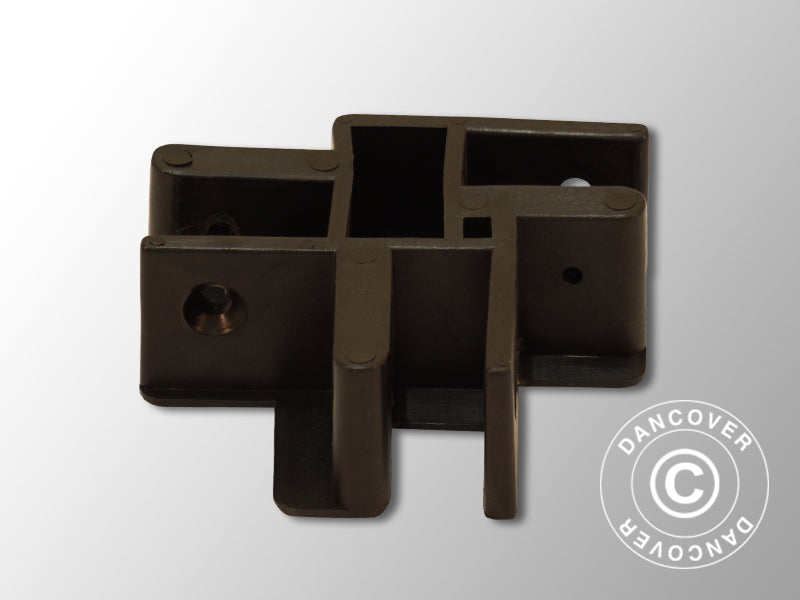 3-veiskobling til saksestag, Svart