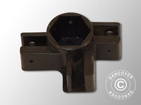 Toppbeslag til senterfot, Svart