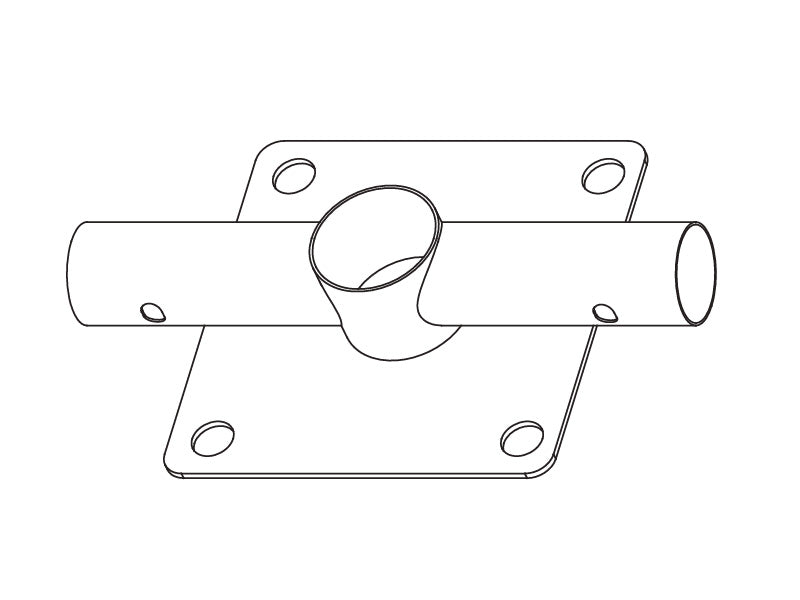 2-veis kobling m/fot