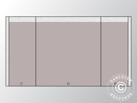 Endevegg UNICO 3m med small dør (3x6m), Sand