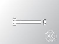 Skruer + mutre M6x30