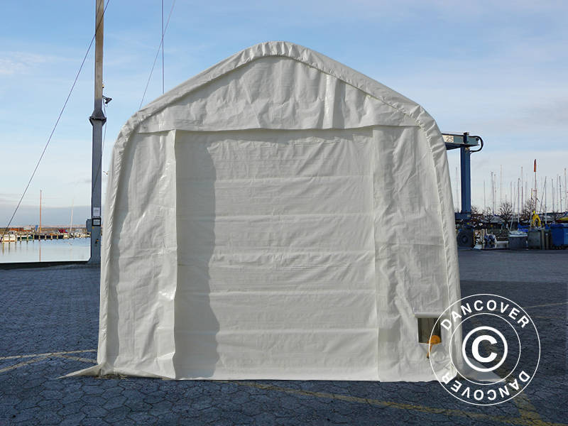Telthall Oceancover 5,5x15x4,1x5,3m, PE, Hvit