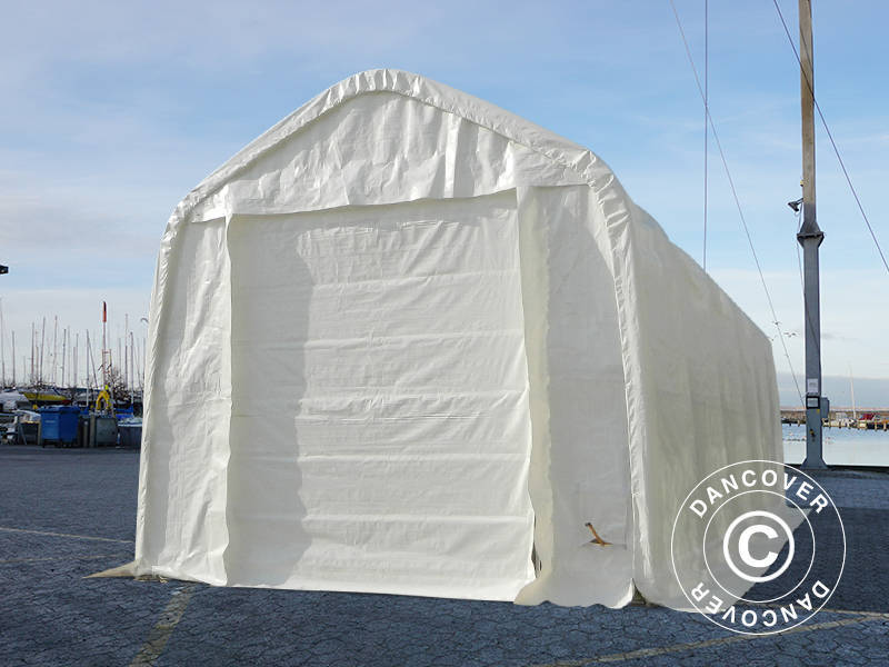 Telthall Oceancover 5,5x15x4,1x5,3m, PE, Hvit