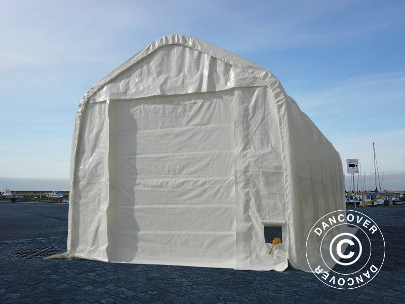 Telthall Oceancover 5,5x15x4,1x5,3m, PE, Hvit
