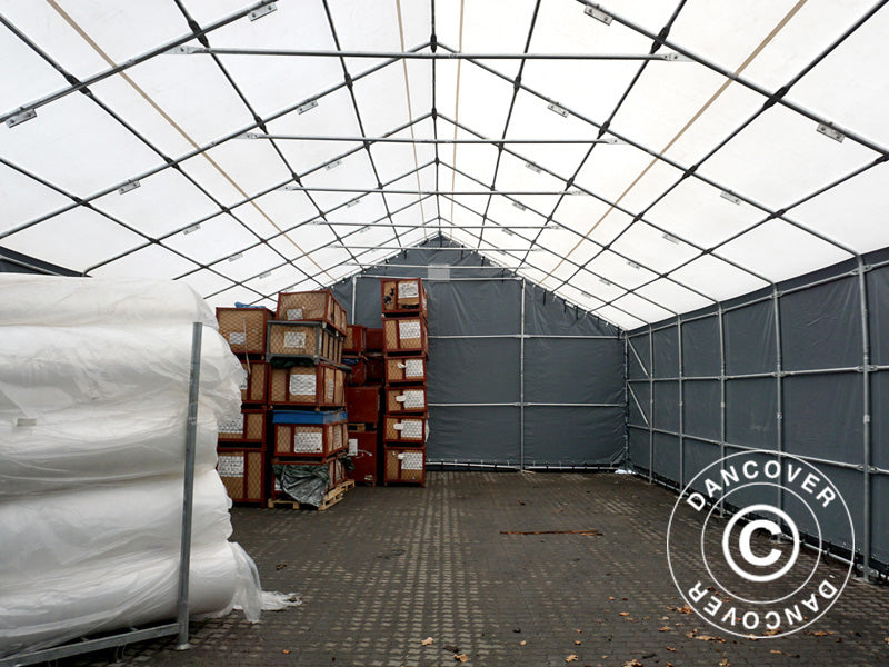 Telthall Titanium 7x14x2,5x4,2m, Hvit/Grå