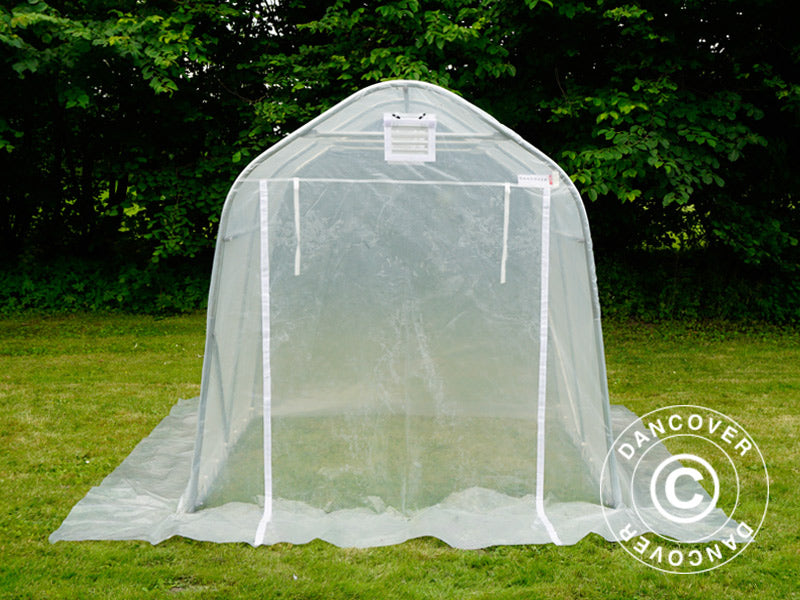 Polytunnel Drivhus, 2x2x2m, PE, 4m², Transparent