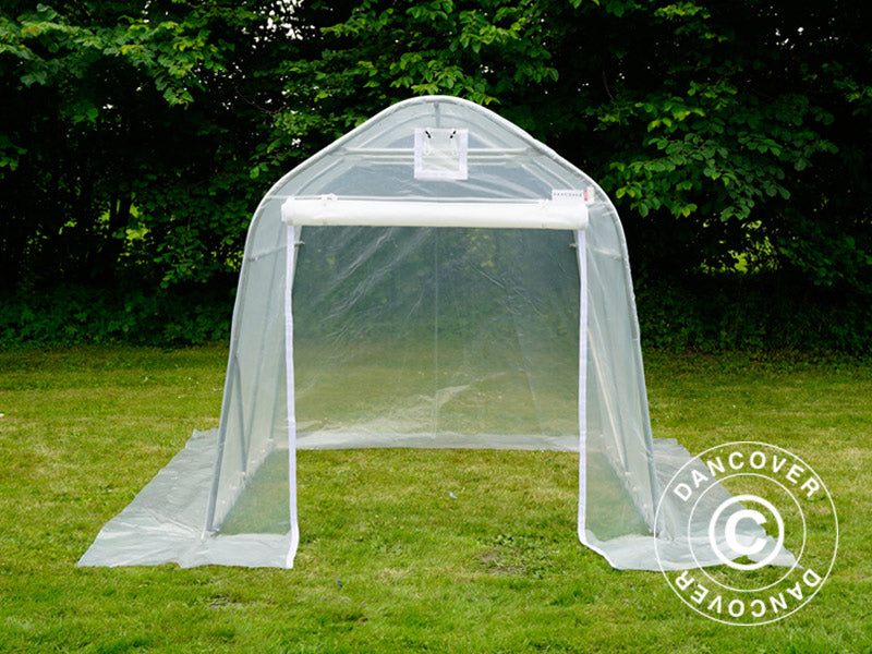 Polytunnel Drivhus, 2x2x2m, PE, 4m², Transparent
