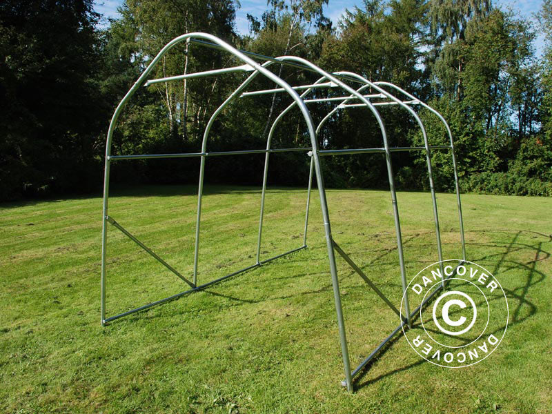 Oppbevaringstelt PRO 2x3x2m PE, Grå