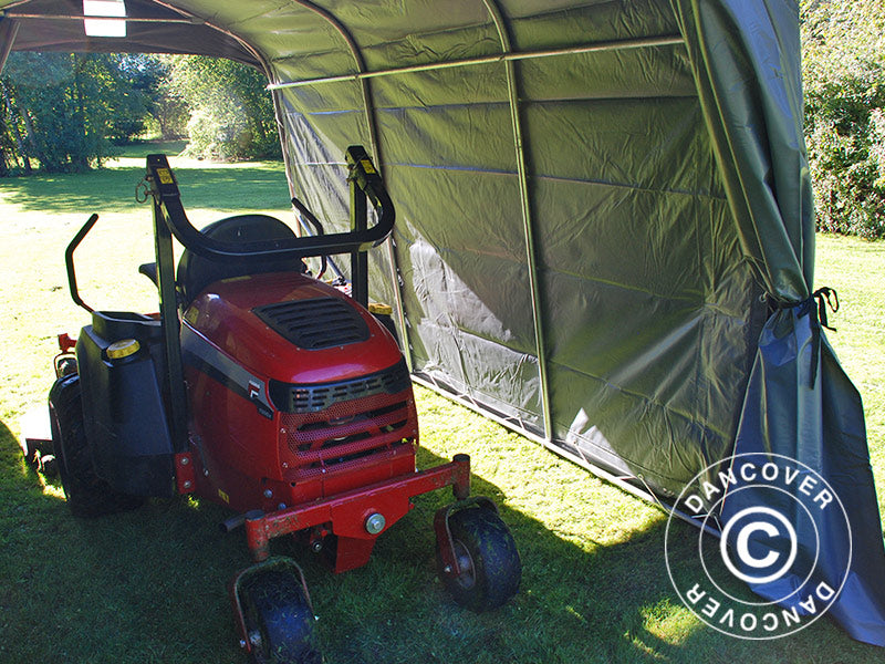 Oppbevaringstelt PRO 2,4x3,6x2,34m PVC, Grå