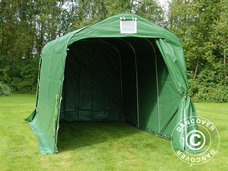 Oppbevaringstelt PRO 2,4x3,6x2,34m PVC, Grønn
