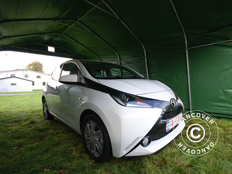 Garasjetelt PRO 3,6x6x2,68m PVC, Grønn