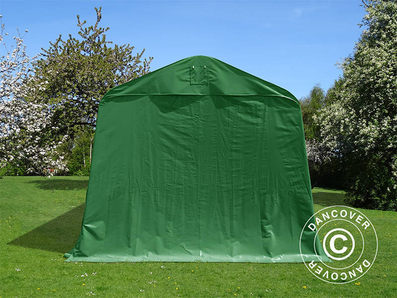 Garasjetelt PRO 3,77x9,7x3,18m PVC, Grønn