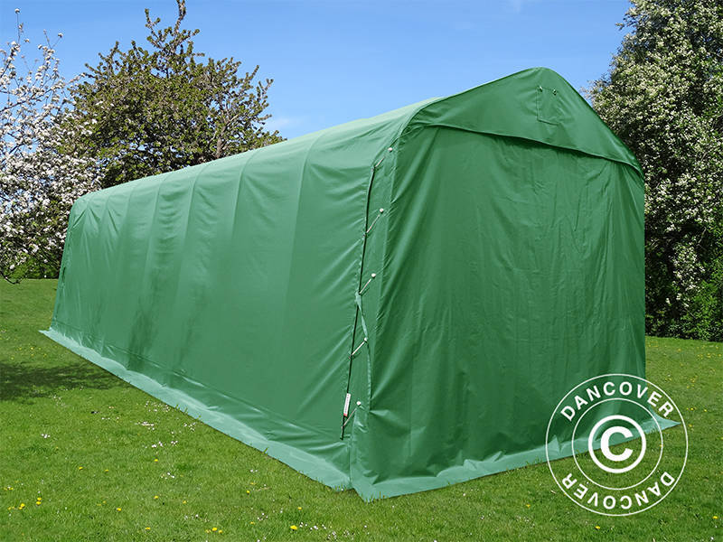 Garasjetelt PRO 3,77x9,7x3,18m PVC, Grønn
