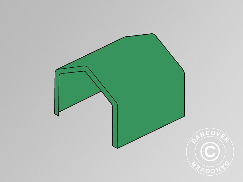 Takduk til Lagertelt PRO 6x6m PVC, grønn