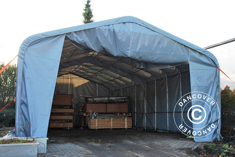 Lagertelt PRO 6x6x3,7m PVC, Grønn