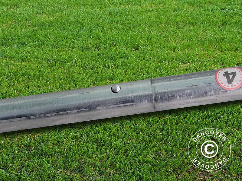 Polytunnel Drivhus 2x3x2m, 6m², Grønn