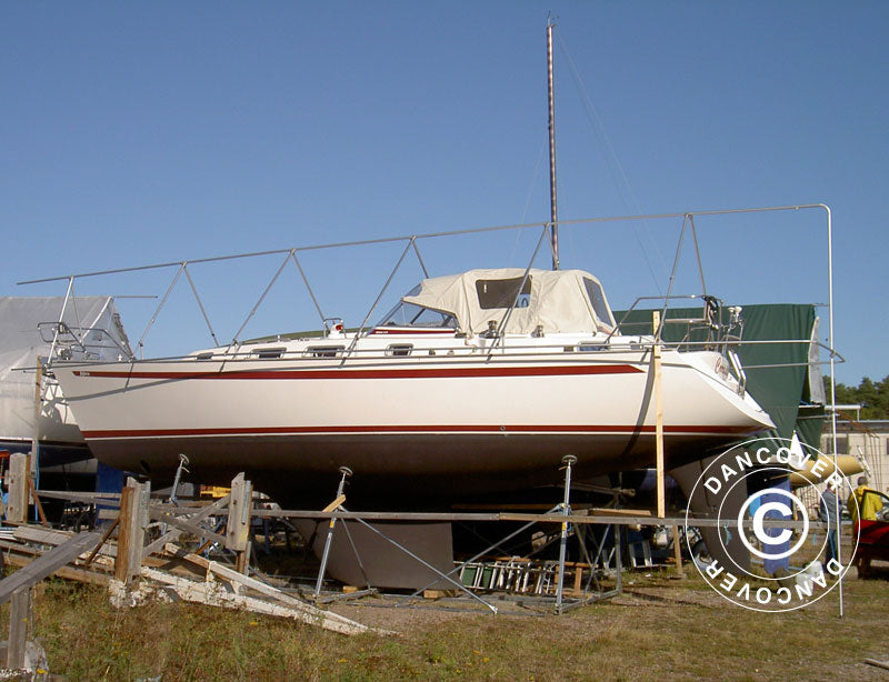 Båtstativ med utheng på båtdekk, NOA, 11m/4