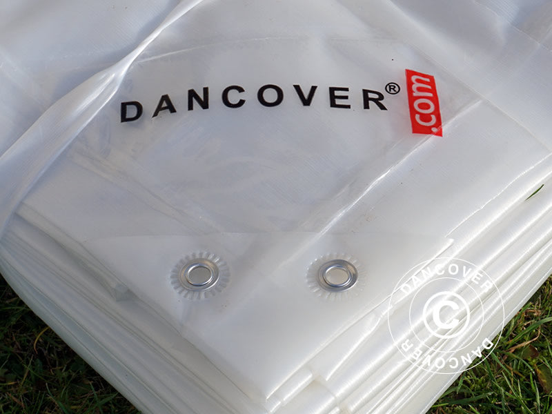 Presenning 6x8m, PE 250g/m², Transparent