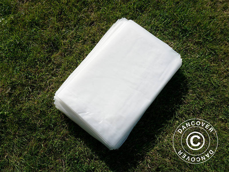 Presenning 2,5x3,6m, PE 90 g/m², transparent