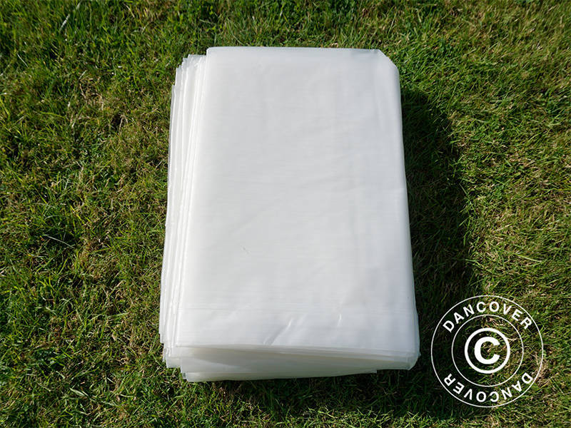 Presenning 6x10 m, PE 90 g/m², transparent