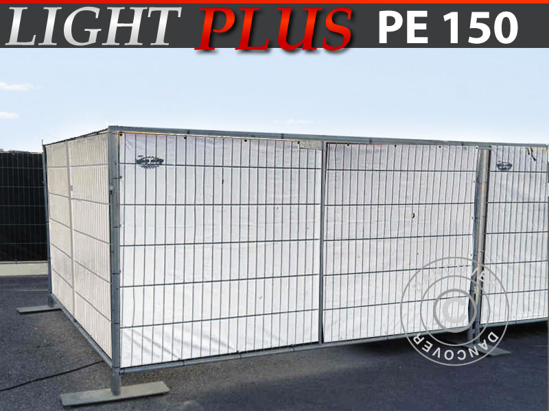 Gjerde presenning 1,76x3,41m PE 150g/m², Hvit