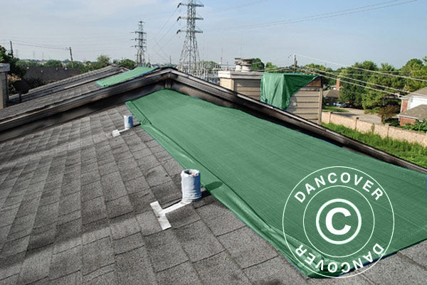 Presenning PE 6x8 m, 150 g/m². Grøn