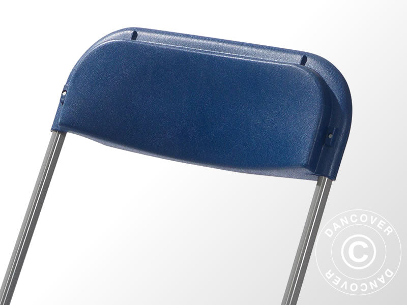 Klappstol 43x45x80cm, Blå/Grå, 10 stk.