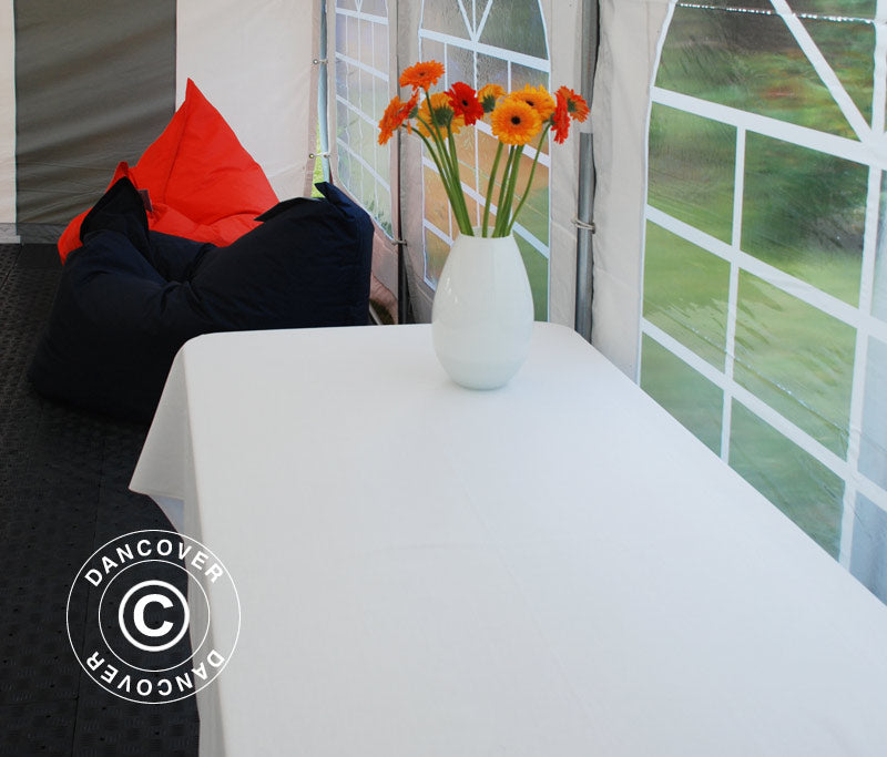 Duk 183x76x20cm, Hvit