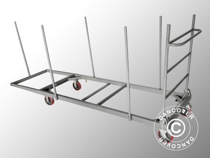 Bordtralle, uttrekkbar, Grå