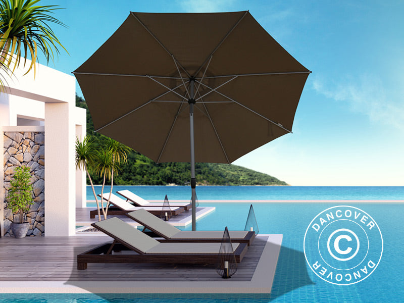 Parasoll Lyon, Ø3m, Beige