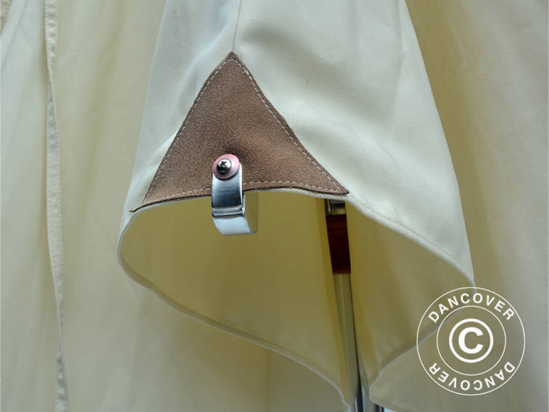 Hengeparasoll Antigua, 3x4m, Sand