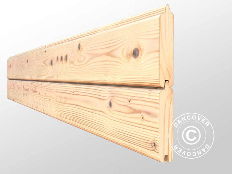 Redskapsbod Bertilo Wallstore Velo, 2,06x1,02x1,35m, 2,1m², Naturlig