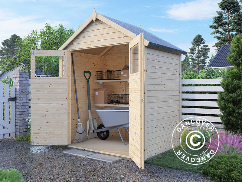 Redskapsbod i tre, Bertilo Sylt 1, 1,8x1,2x2,25m, 2,16m²