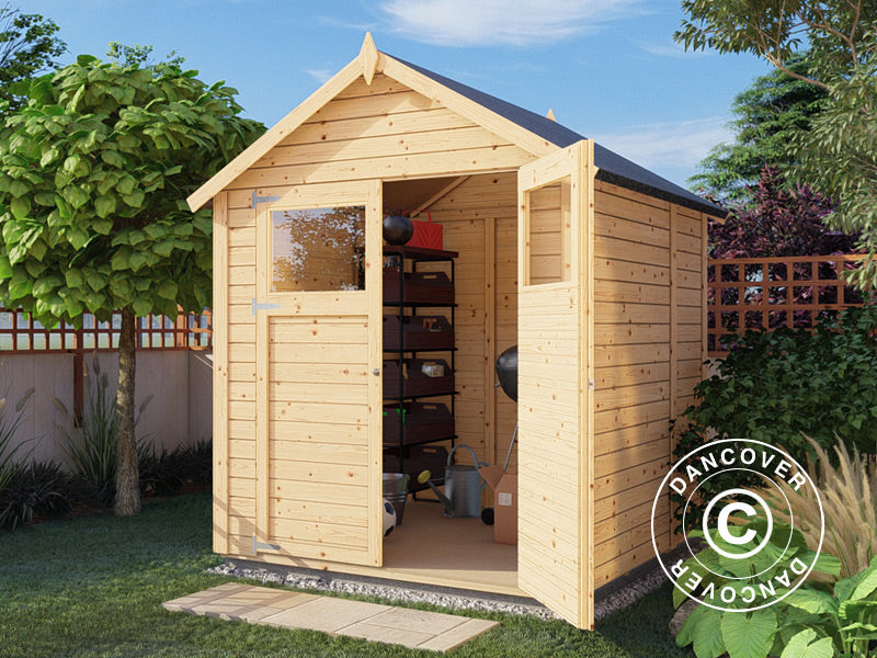 Redskapsbod i tre, Bertilo Sylt 2, 1,8x1,74x2,25m, 3,1m²