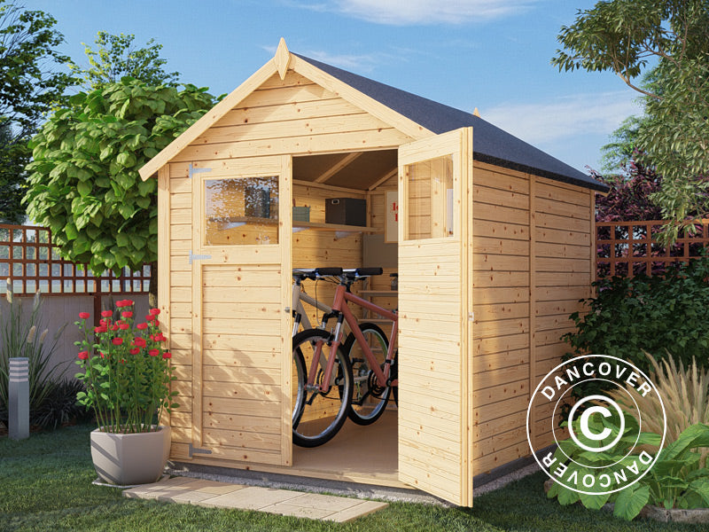 Redskapsbod i tre, Bertilo Sylt 3, 1,8x2,38x2,25m, 4,28m²