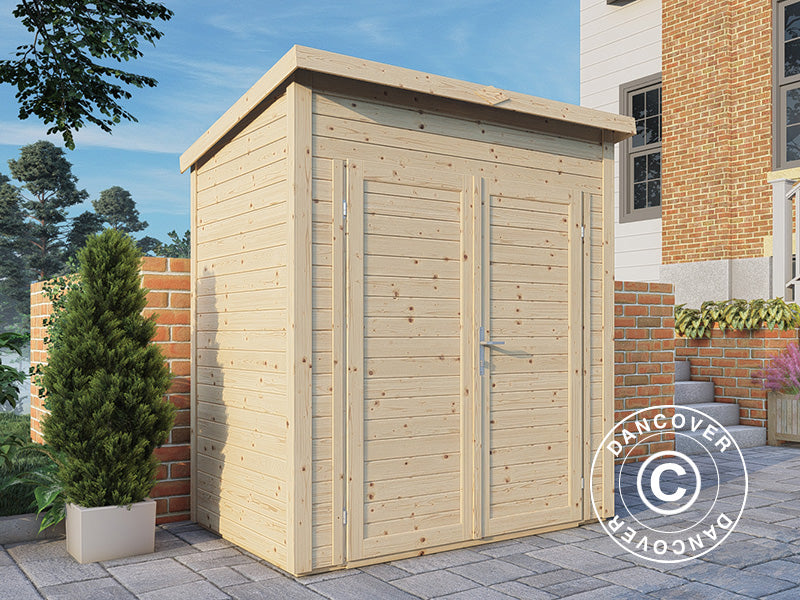 Redskapsbod i tre, Bertilo Timmo 1, 1,81x1,21x2,11m, 2,19m²