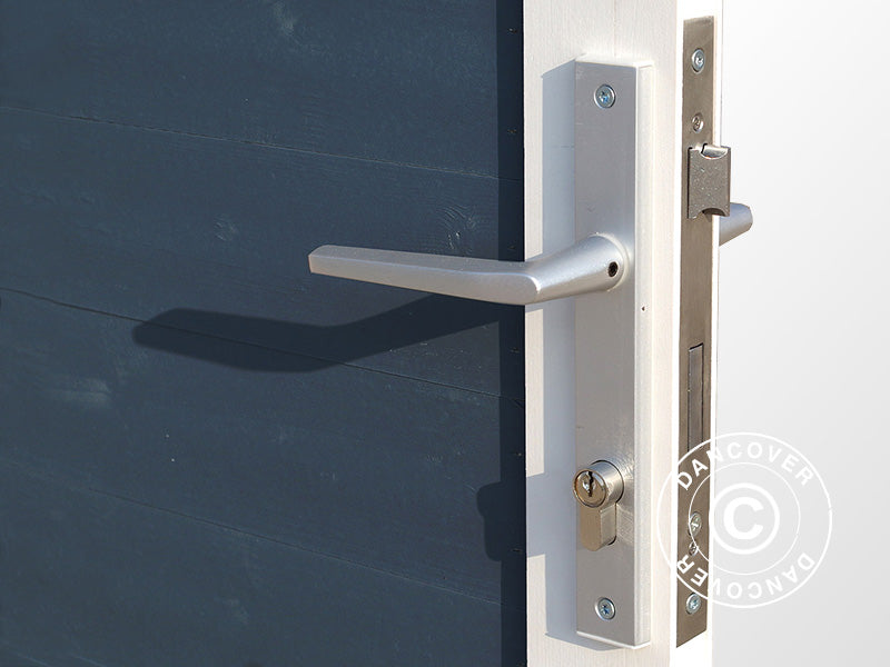 Wooden Shed, Bertilo Concept, 2.34x2.97x2.27 m, 7m², Anthracite