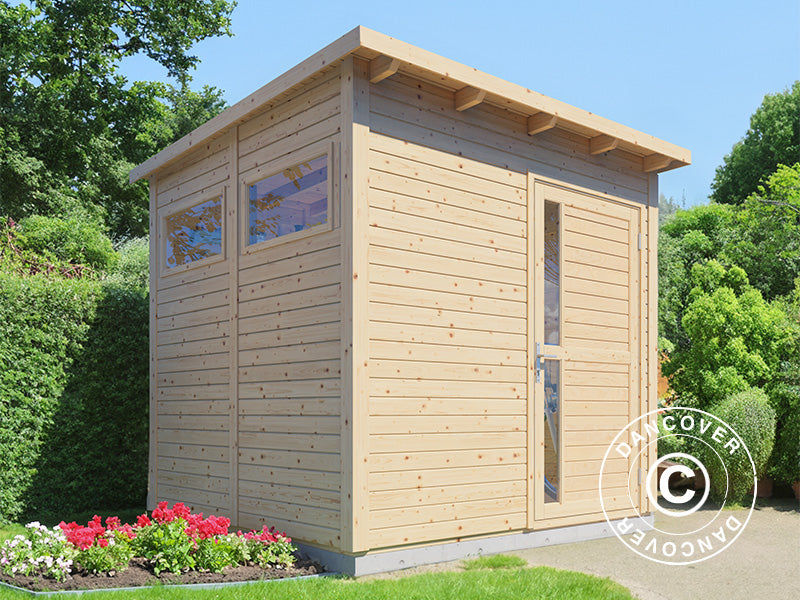 Wooden shed, Bertilo Pentus 2, 2.26x2.34x2.33 m, 5,1m², Natural