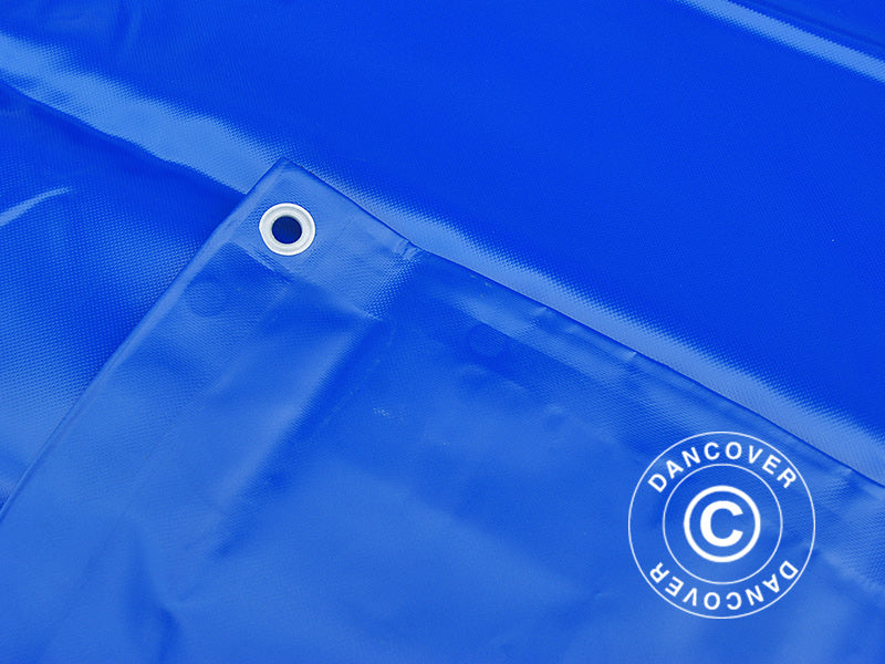 Presenning 10x12m, PVC 570g/m², Blå