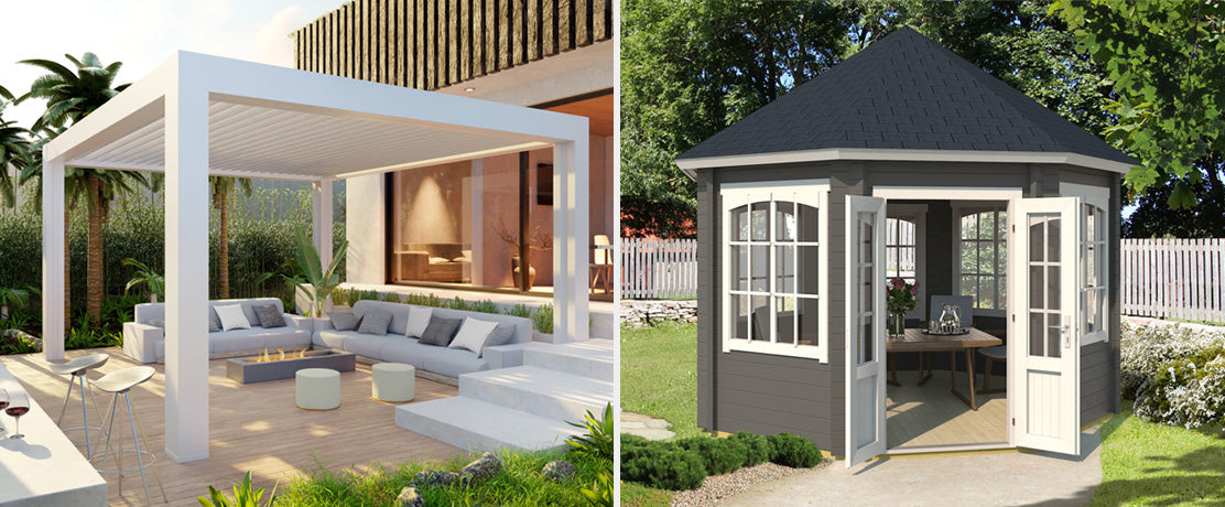 Hvilket hagepaviljong bør du velge?