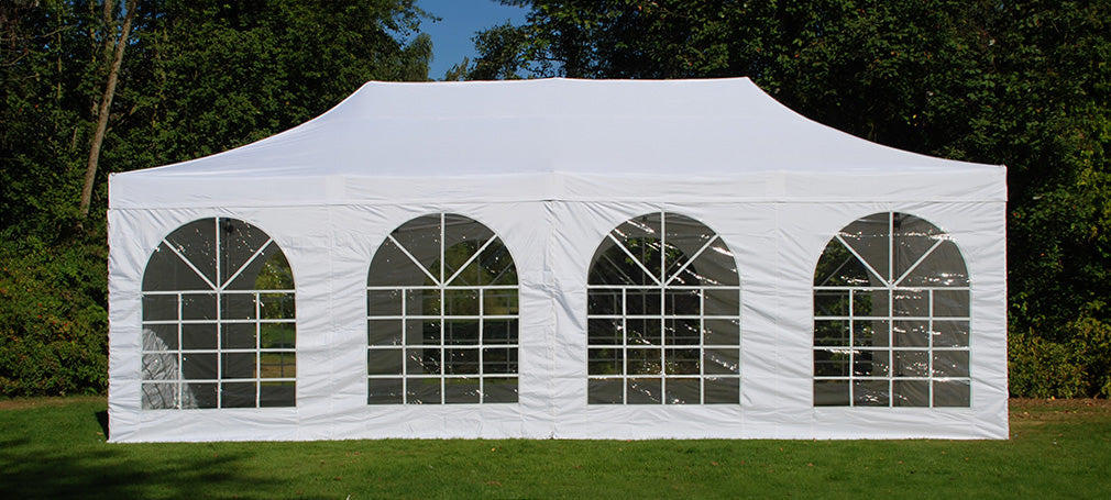 Pop-up telt med vegger