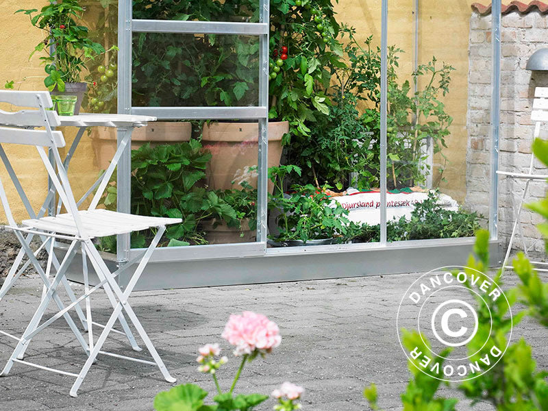 Drivhussokkel for Halls Altan 0,69x1,94x1,82m 1,33m²