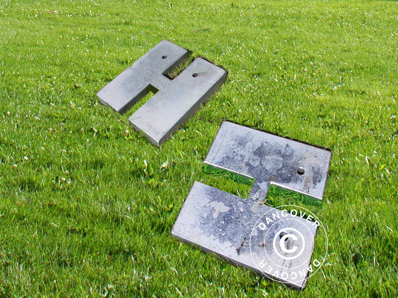 Vektskiver 6 kg, 8 stk.