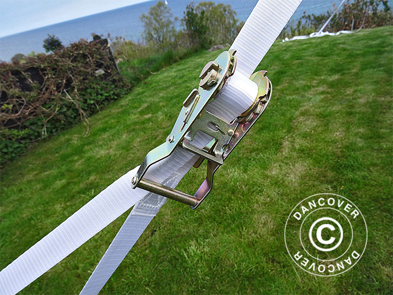 Safetypack 4 (jordspyd 100cm & stormstropper), Hvit