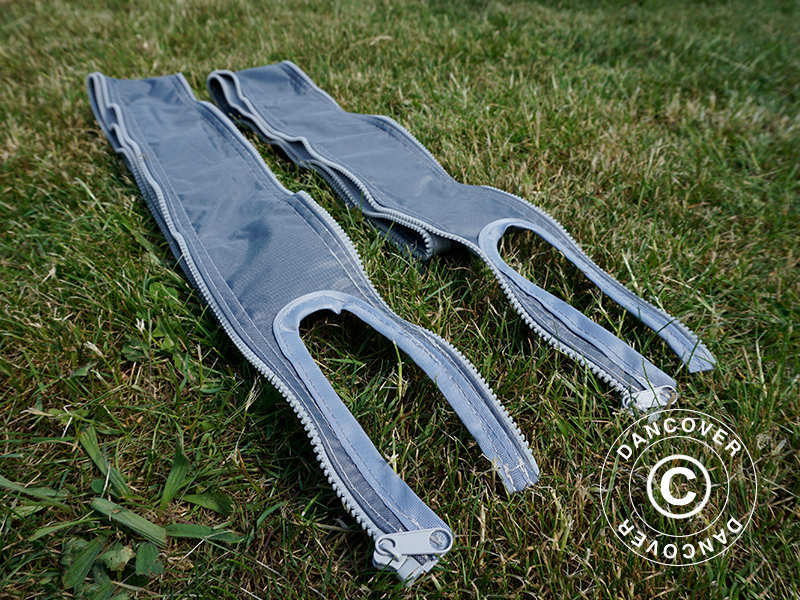 Ileggspaneler til FleXtents® PRO quick-up telt 3m-serien, Grå, 2 stk.