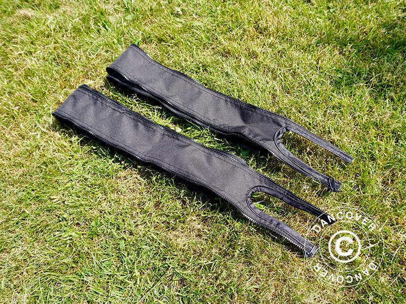 Ileggspaneler til FleXtents® PRO quick-up telt 4m-serien, Svart, 2 stk.