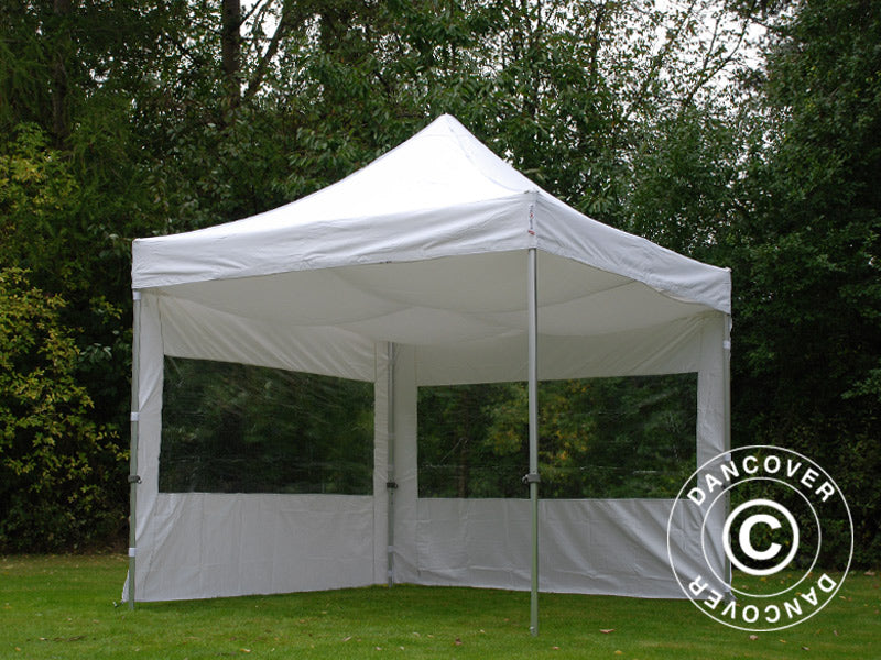 FleXtents takdrapering, Hvit, til 4x4m Quick-up telt